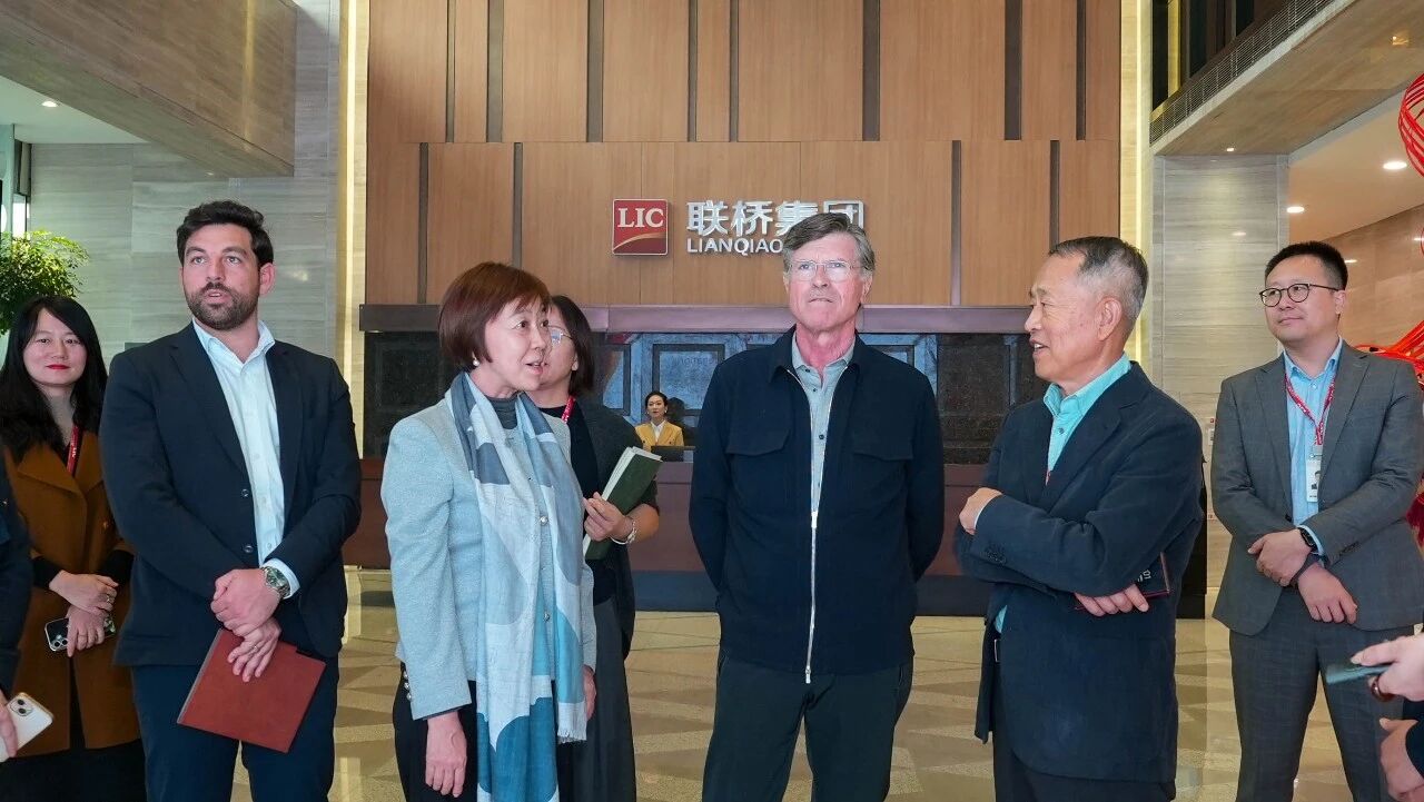 国际纺织制造商联合会(ITMF)主席Mr. Juan Parés一行到访联桥集团